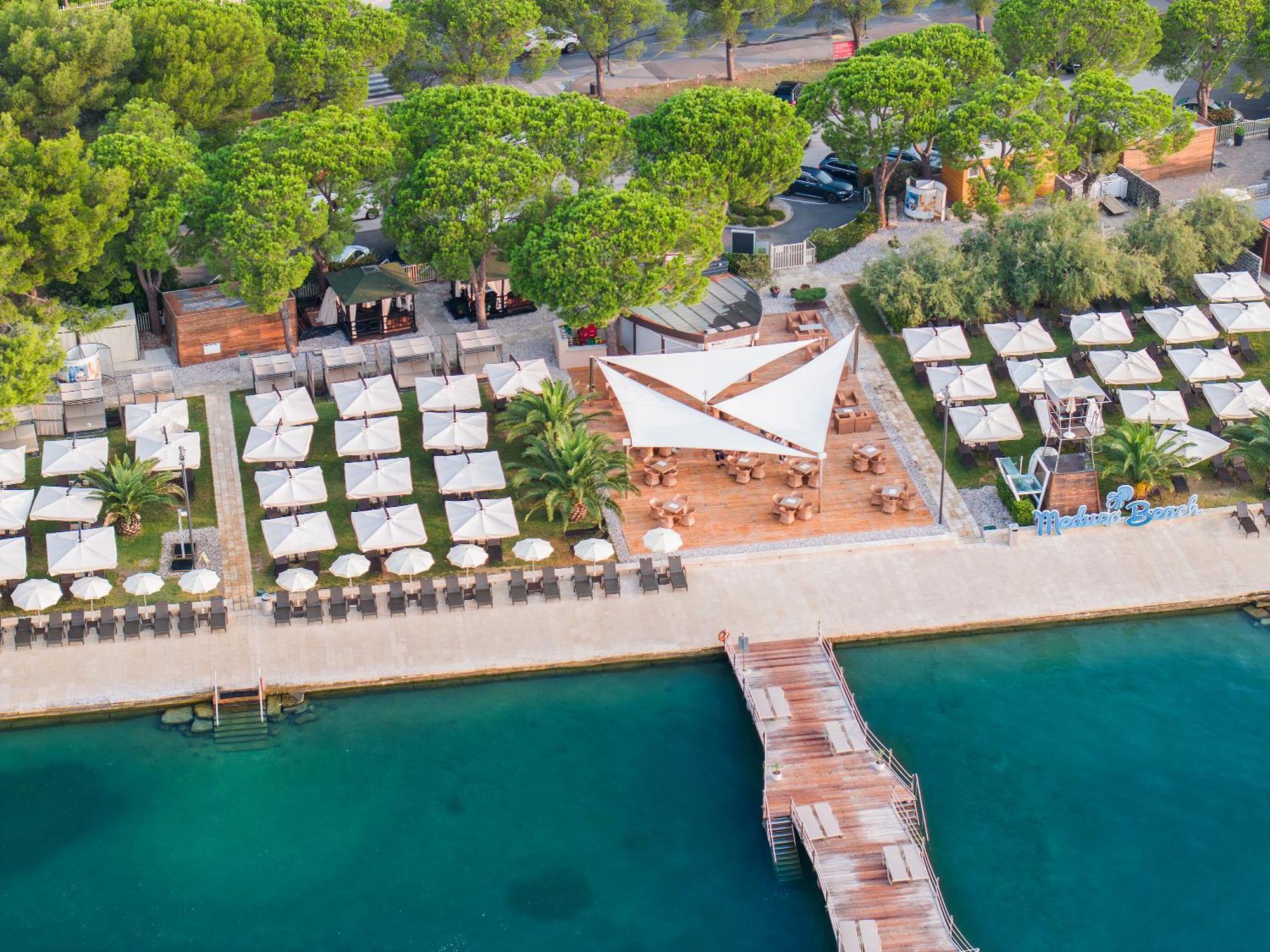 Hotel Slovenija - Terme & Wellness Lifeclass Portorož Eksteriør billede Aerial view of the restaurant