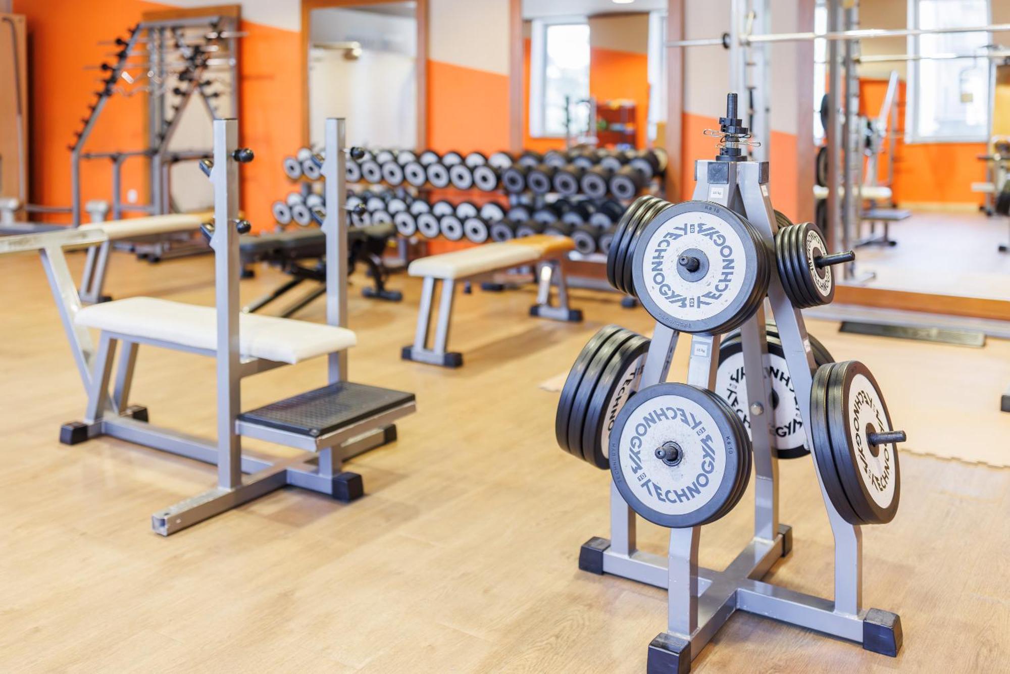 Hotel Slovenija - Terme & Wellness Lifeclass Portorož Eksteriør billede A weight room