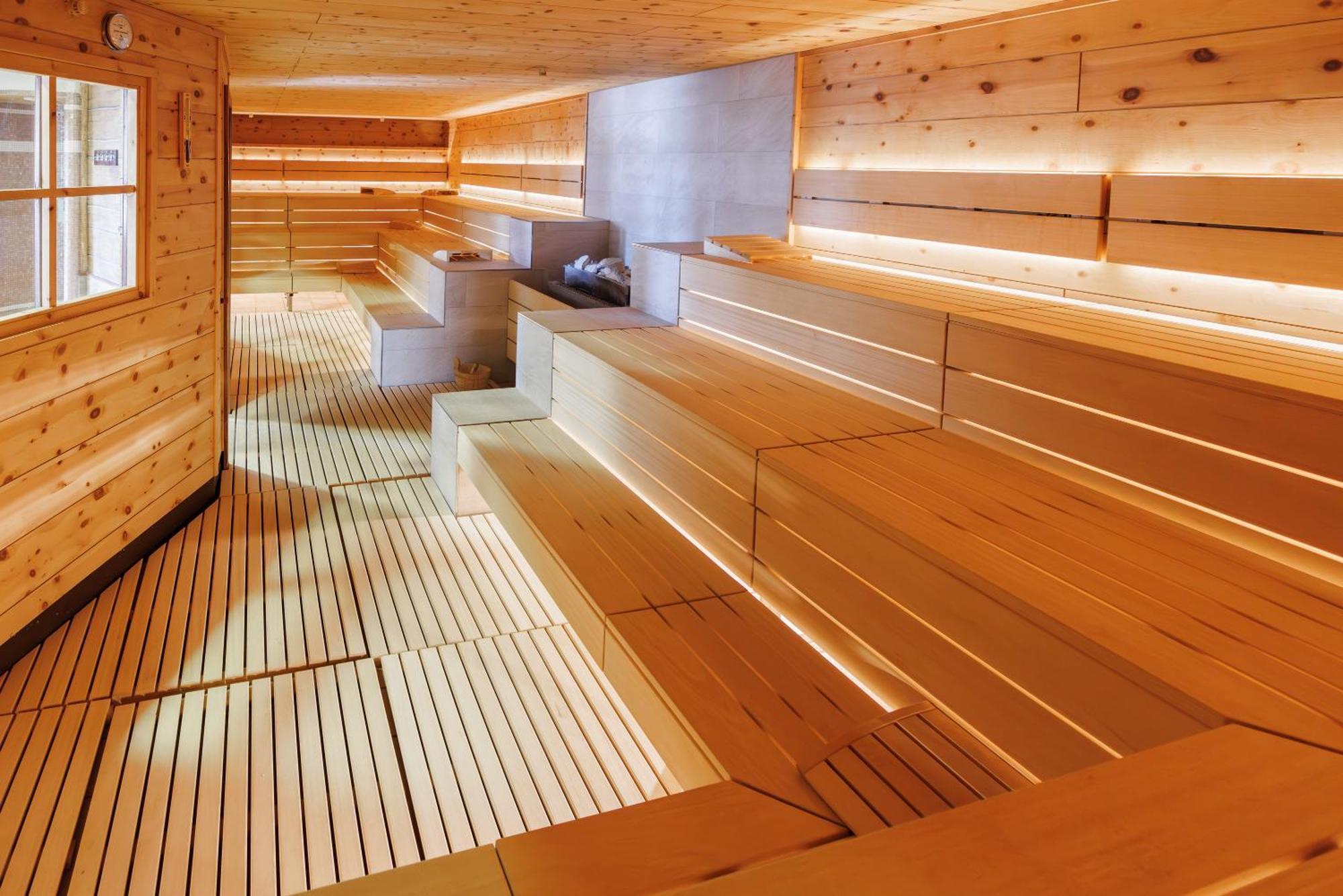 Hotel Slovenija - Terme & Wellness Lifeclass Portorož Eksteriør billede A modern Finnish sauna