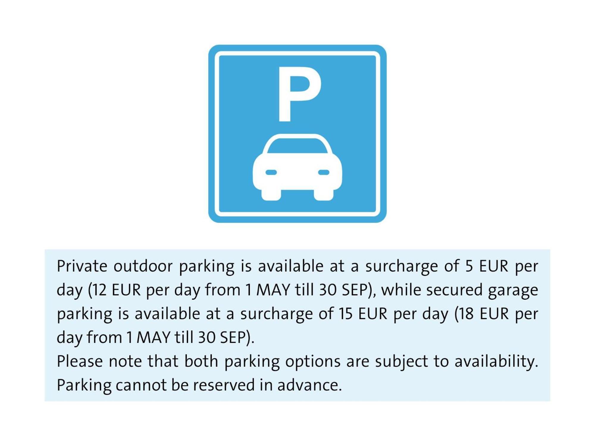 Hotel Slovenija - Terme & Wellness Lifeclass Portorož Eksteriør billede Parking information