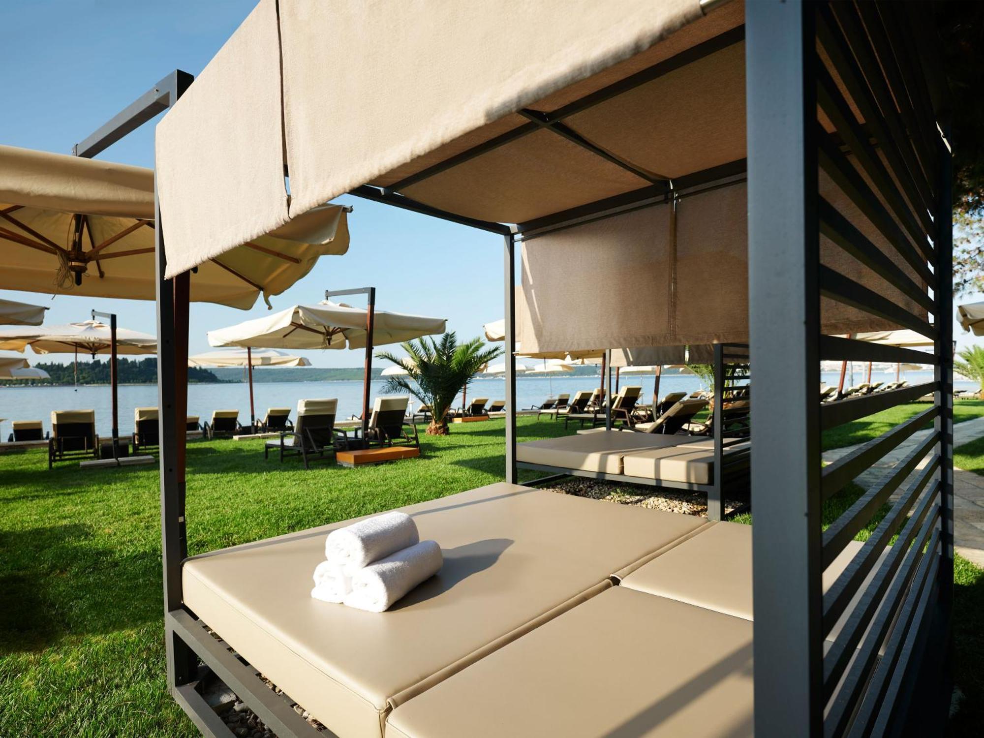 Hotel Slovenija - Terme & Wellness Lifeclass Portorož Eksteriør billede Beach at the Hotel